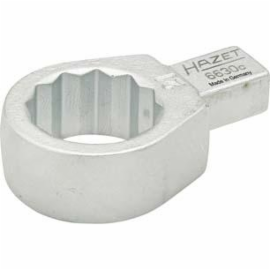 HAZET Insteek-ringsleutel 17mm 9x12mm 6630c-17