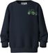NAME IT Jongens Sweater NMMVUGO LS NREG SWEAT BRU - Navy Blazer - Maat 98