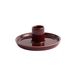 HAY Bougeoir Disc Chestnut brown petit Ø10x4,8 cm