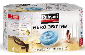 RUBSON Navullingen AERO 360 vanille Aroma 4 pcs
