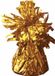 Merkloos Haza Ballon gewichtje - 5x - goud - 170 gram - helium ballontrosje