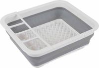 Plastique égouttoir à vaisselle avec compartiments à couverts