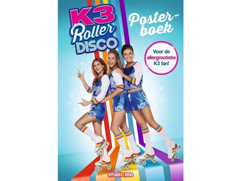 Studio 100 K3 - Roller Disco Posterboek - Multicolor