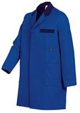 BP Profiel 1484-700-113 Werkjas - 3/4 lengte - Verborgen drukknoopband - 65% katoen, 35% polyester - Normale pasvorm - Maat: 56/58 - Kleur: koningsblauw/donkerblauw