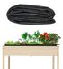 Non-woven fabric for raised bed - Garden bed insert - 160 x 290 cm - Black