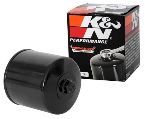 K&N Powersports Oliefilter - Opschroeffilter 77x90mm compatibel met BMW (KN-163)