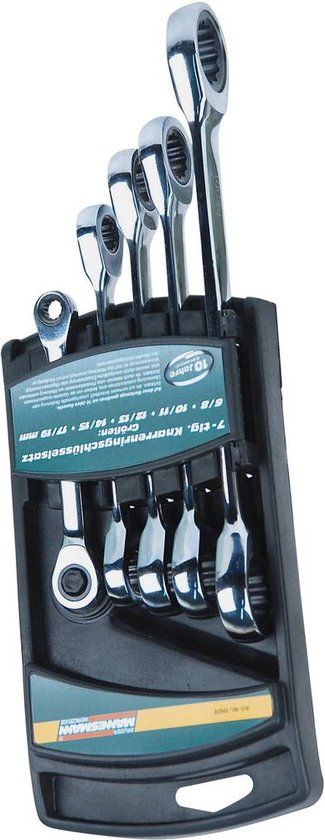 Mannesmann Ringratelsleutelset 5 delig