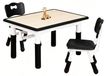 Groupe de sièges pour enfants avec table et 2 chaises pour 3-8 ans