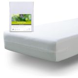 Tural - Waterdicht en ademend huismijtwerend matrasvernieuwer matrashoes met rits. 60x120 cm.