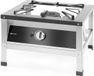 HENDI XL gaskookplaat – extra grote pandrager – roestvast staal – 10,8 kW – 580x650x400 mm