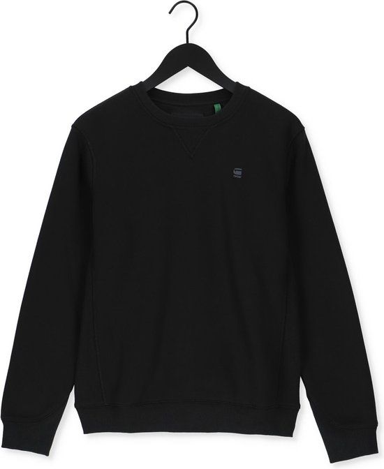 G-STAR Premium core r sw l\s Heren Trui - dk black