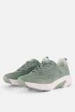 Gabor Sneakers Rollingsoft groen Suède