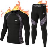 Meethoo Thermo-ondergoed Heren Set - Heren Thermokleding - Camo - XL