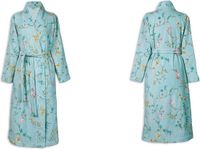 Pip Studio Les Fleurs Badjas - Blauw - XXL