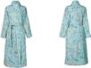 Pip Studio Les Fleurs peignoir - Bleu - XXL