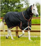 Premier Equine Outdoor paardendeken met halsbedekking titan 300 g