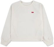 Levi's Kids Meet And Greet Crew Sweatshirt Egret 10 Years Meisje