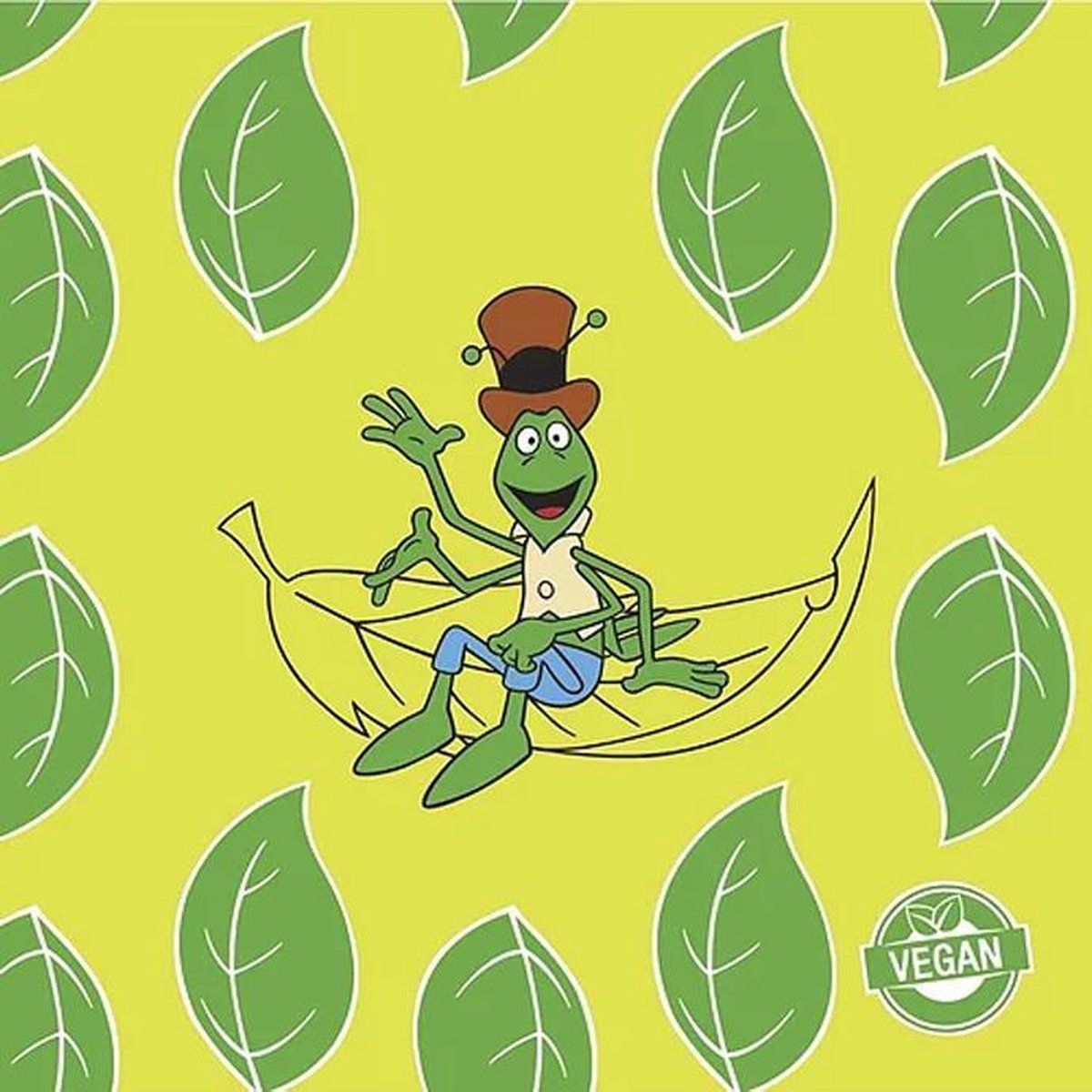 Vegan Wax Wraps vegan wasdoek 25x25cm - kids