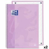 Oxford Schrift EUROPEANBOOK 1 Lavendel Taart A4+ 80 Lakens 5 Onderdelen (2 Stuks)
