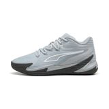 PUMA The Dagger uniseks basketbalschoenen, Grijs/Wit, Maat 46