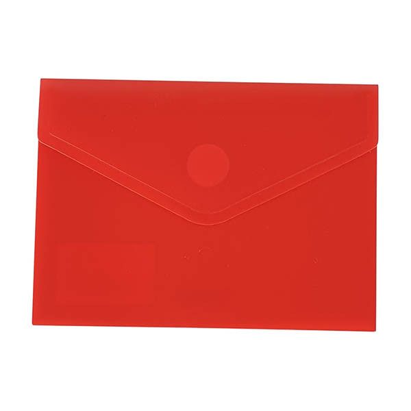 Bronyl A6 transparant rode documentenvelop