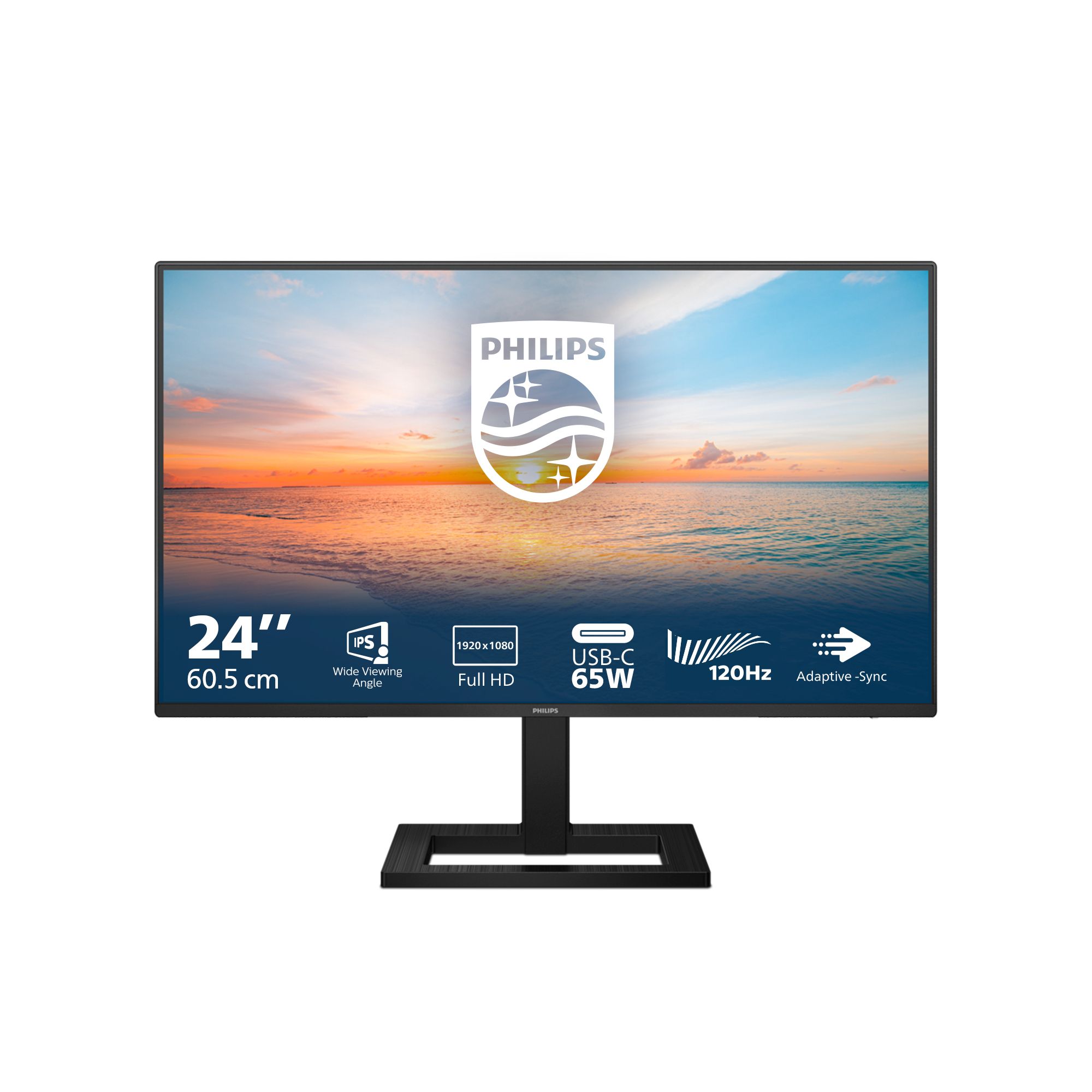 Philips 24E1N1300AE 24" Full HD IPS Monitor | USB-C | 100Hz