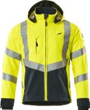Mascot Safe Supreme Softshell jas 15502-246 - hi-vis geel/donkermarine - XL