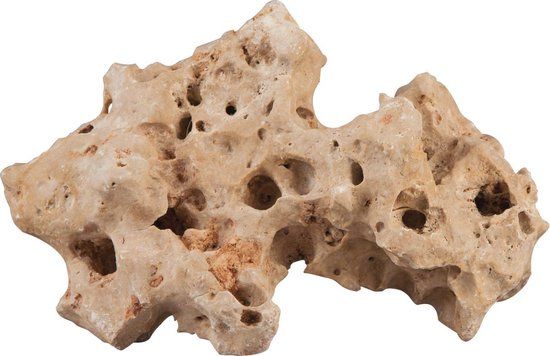 Sera Rock Hole Stone Beige L - 2-3 kg - Aquarium Stone Ornament