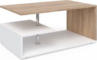 Vicco Guillermo Salontafel – 91 x 52.6 cm Wit/Sonoma