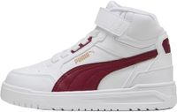 Puma Shuffle Downtown Mid AC Kinderen Hoge Sneakers Wit