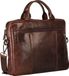 Leonhard Heyden Roma Laptoptas Bruin Leer Unisex 13 inch
