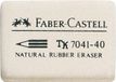 Faber-Castell Rubbergum Wit 1 Stuk