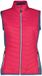 CMP Hybride mouwloos damesjack magenta XXXL