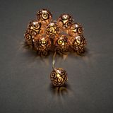 Konstsmide Light set metal balls Lichtdecoratie ketting 10 gloeilamp(en) LED 0,6 W