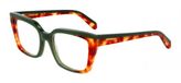 Ferragamo SF3010 Opaline khaki/blonde tortoise 52/19/140 WOMAN Brilmonturen