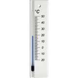 TFA Dostmann Analoges Innenthermometer aus Buche 12.1053.09 Thermometer Wit