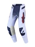 Alpinestars Techstar Swan Pantalon de motocross, gris foncé/pourpre, 28