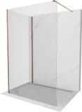 Mexen Kioto paroi de douche Walk-in 115 x 100 cm, transparent, or rose