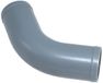 VETUS Raccord de tuyau en plastique coudé à 60º Ø 60 mm