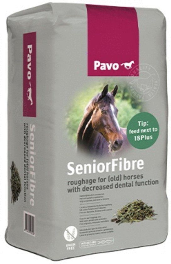 Pavo 18plus Fibre - Paardenvoer - 12 kg