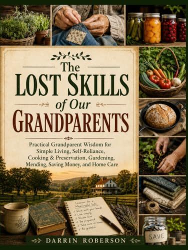 The Lost Skills of Our Grandparents: Practical Grandparent Wisdom for Simple Living, Self-Reliance, Cooking & Preservation, Gardening, Mending, Saving Money, and Home Care