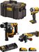 DeWALT set DWK307PS (DCH172 + DCF921 + DCG405 + 2 x 1,7 Ah accu's + DCB132 oplader + DS400 stofzuiger)