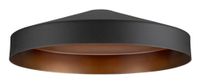 SLV LALU TETRA 24 Abat-jour Noir, Bronze Acier