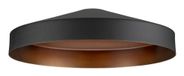 SLV LALU TETRA 24 Abat-jour Noir, Bronze Acier