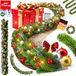KESSER® Guirlande avec éclairage - Guirlande de Noël LED Guirlande de Noël Décoration de Noël Décoration de Noël