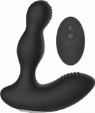 ElectroShock Remote Controlled E-Stim & Vibrating Prostate Massager - Black