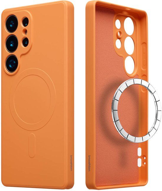 imoshion Color Backcover met MagSafe voor de Samsung Galaxy S25 Ultra - Oranje