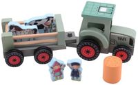 Johntoy Fien & Teun Tractor met accessoires