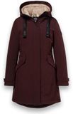 District Panna Cotta Parka - Dark Burgundy