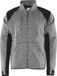 Fristads Fleece Sweatjack 7451 Prkn - Grijs/Zwart - S